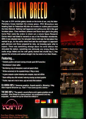 Alien Breed (Intro) box cover back